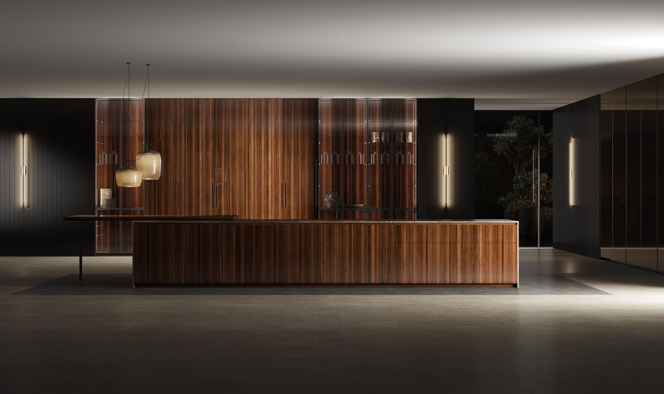 Cocina Contemporanea Kaoba Brillo